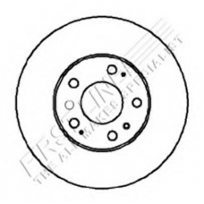 FBD369 FIRST LINE Тормозной диск