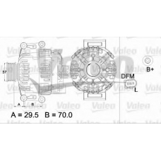 437468 VALEO Генератор