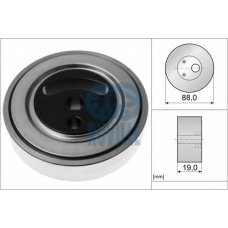 57721 RUVILLE Натяжной ролик, поликлиновой  ремень
