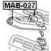 MAB-027 FEBEST Подвеска, рычаг независимой подвески колеса