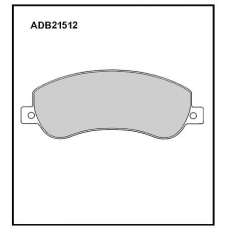 ADB21512 Allied Nippon Тормозные колодки