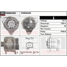 DRB8090 DELCO REMY Генератор