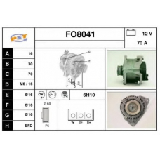 FO8041 SNRA Генератор