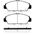 IBD-1441 IPS Parts Комплект тормозных колодок, дисковый тормоз