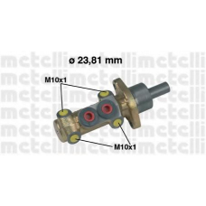 05-0418 METELLI Главный тормозной цилиндр