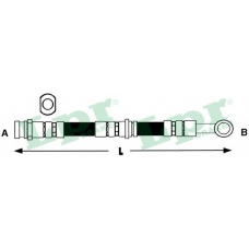 6T47936 LPR Тормозной шланг