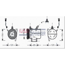 8400032 KUHLER SCHNEIDER Компрессор, кондиционер