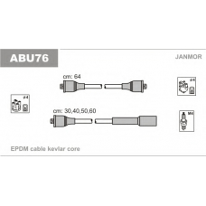 ABU76 JANMOR Комплект проводов зажигания