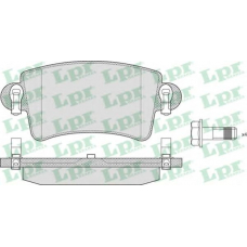 05P791 LPR Комплект тормозных колодок, дисковый тормоз