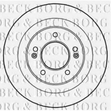 BBD5230 BORG & BECK Тормозной диск