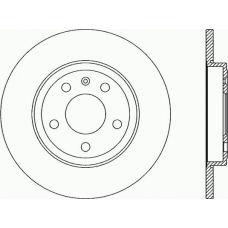 BDR2261.10 OPEN PARTS Тормозной диск