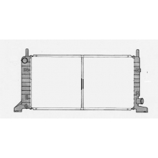 0100524 BEHR Radiator