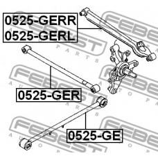 0525-GERR FEBEST Рычаг независимой подвески колеса, подвеска колеса