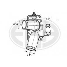 350238 ERA Термостат, охлаждающая жидкость