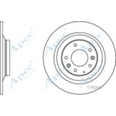 DSK2723 APEC Тормозной диск