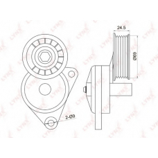 PT3011 LYNX Натяжитель с роликом / приводной