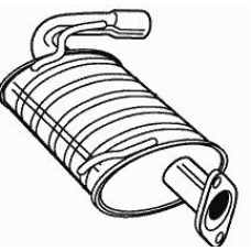 618914 FONOS Глушитель выхлопных газов конечный