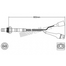 250-23102 WALKER Лямбда-зонд