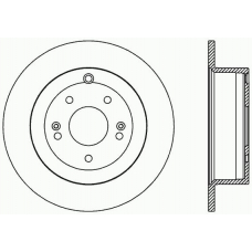 BDR2410.10 OPEN PARTS Тормозной диск