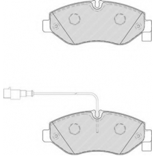 FSL4053 FERODO Комплект тормозных колодок, дисковый тормоз