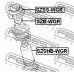 SZSS-WGR FEBEST Подвеска, амортизатор