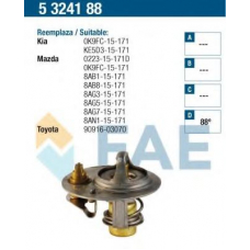 5324188 FAE Термостат, охлаждающая жидкость
