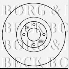 BBD6012S BORG & BECK Тормозной диск