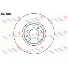 BS7358B FTE Тормозной диск