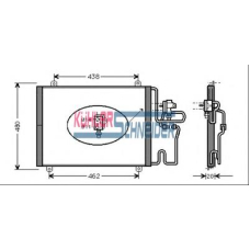 0920111 KUHLER SCHNEIDER Конденсатор, кондиционер