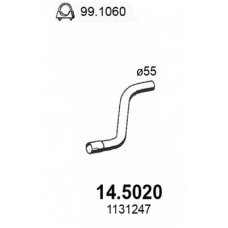 14.5020 ASSO Труба выхлопного газа