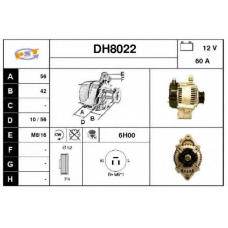 DH8022 SNRA Генератор