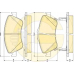 6134814 GIRLING Комплект тормозных колодок, дисковый тормоз