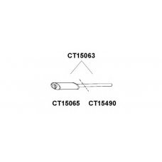 CT15065 VENEPORTE Предглушитель выхлопных газов