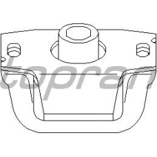722 155 TOPRAN Подвеска, двигатель