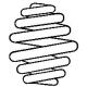 996 486 SACHS Пружина ходовой части