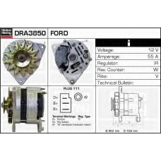 DRA3850 DELCO REMY Генератор