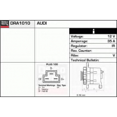 DRA1010 DELCO REMY Генератор