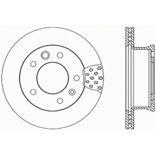 BDR1706.20 OPEN PARTS Тормозной диск