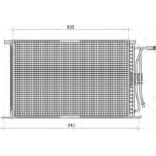 350203281000 MAGNETI MARELLI Конденсатор, кондиционер