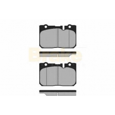 PA1362 BRAKE ENGINEERING Комплект тормозных колодок, дисковый тормоз