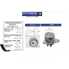 KH 03WP05 HUTCHINSON Водяной насос + комплект зубчатого ремня