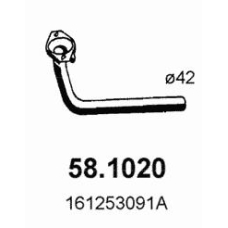 58.1020 ASSO Труба выхлопного газа