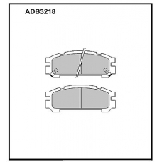 ADB3218 Allied Nippon Тормозные колодки