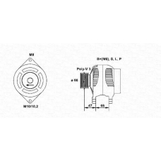 943356935010 MAGNETI MARELLI Генератор