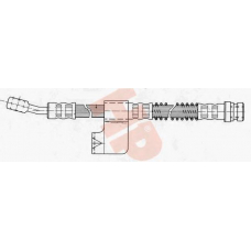 BH10674 HP Тормозной шланг