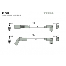 T977B TESLA Комплект проводов зажигания