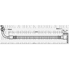 BBH7813 BORG & BECK Тормозной шланг