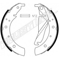 019.022 TRUSTING Комплект тормозных колодок