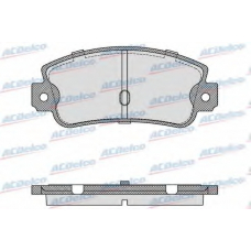 AC058106D AC Delco Комплект тормозных колодок, дисковый тормоз