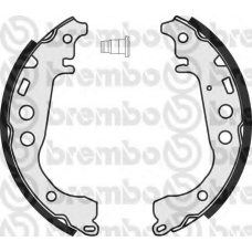 S 83 508 BREMBO Комплект тормозных колодок